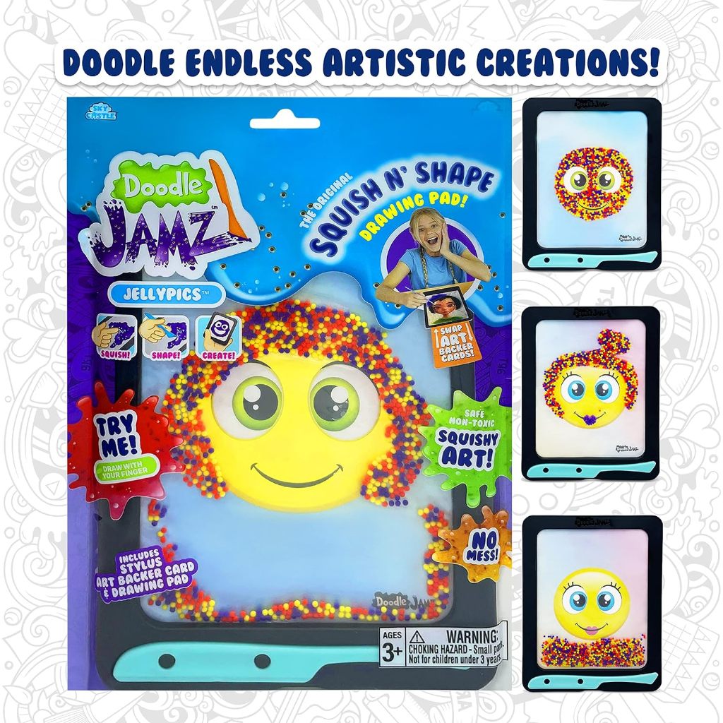 Sky Castle Doodle Jamz Jellypics The Original Squish N' Shape Drawing Pad Ages 3+