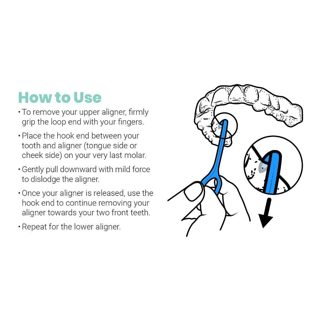 OrthoKey Clear Aligner Removal Tool