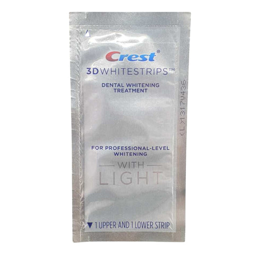 Crest 3D White Whitestrip ONLY upper and lower strip (1 count)