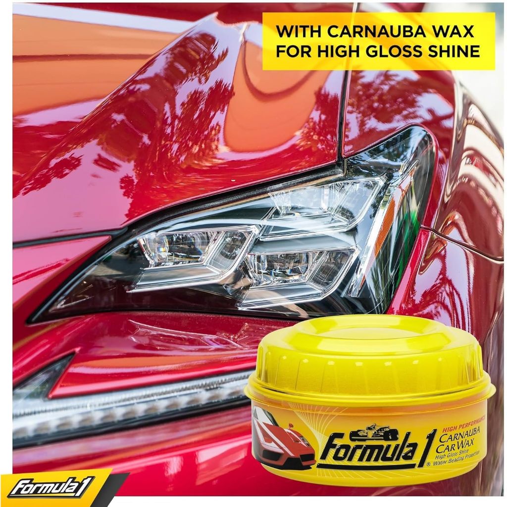 Formula 1 Hign Performance Carnauba Car Wax Hign Gloss Shine 8 oz / 230g