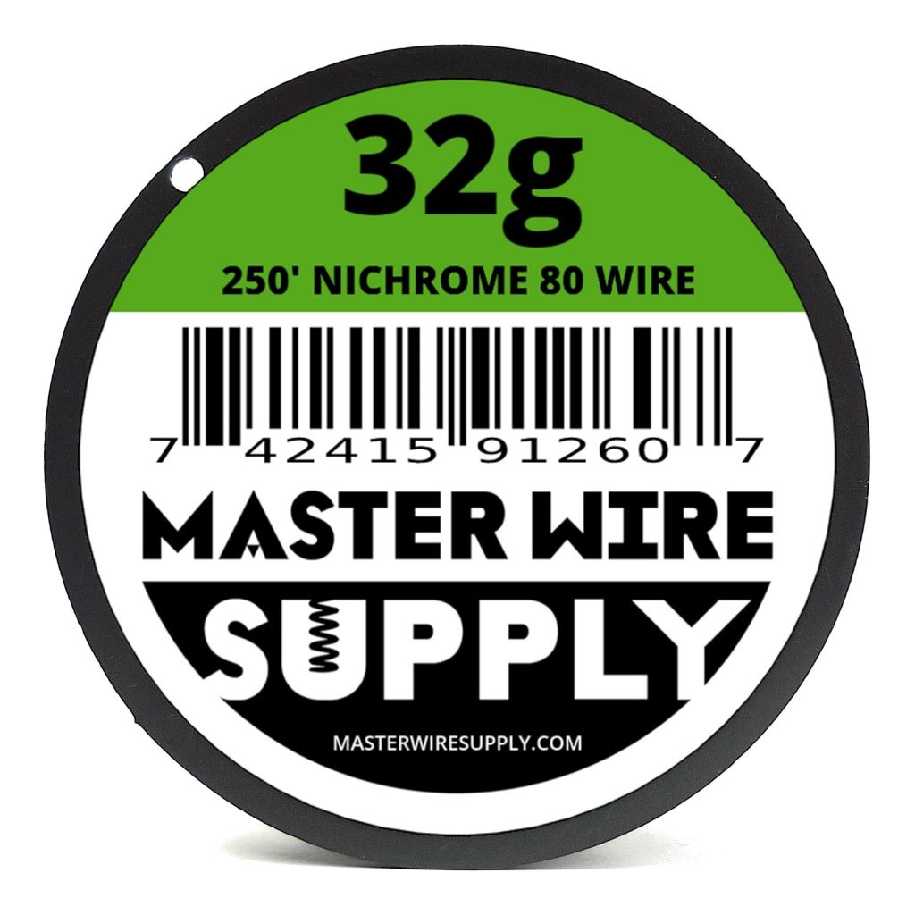 Master Wire Supply 250 Nichrome 80 Wire, 32g
