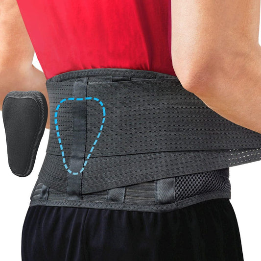 Sparthos Back Brace for Lower Back Pain For Men & Women (Large)