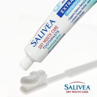 Salivea Dry Mouth Care Extra Gentle Toothpaste Soothing Mint, 4.3 oz / 121.9g