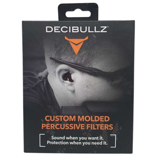 Decibullz Custom Molded Percussive Filters Hearing Proctection