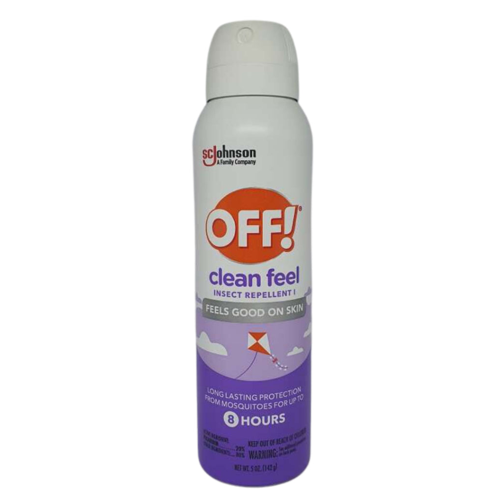 OFF! Clean Feel  Insect Repellent Feels Good on Skin - 5 oz / 142g