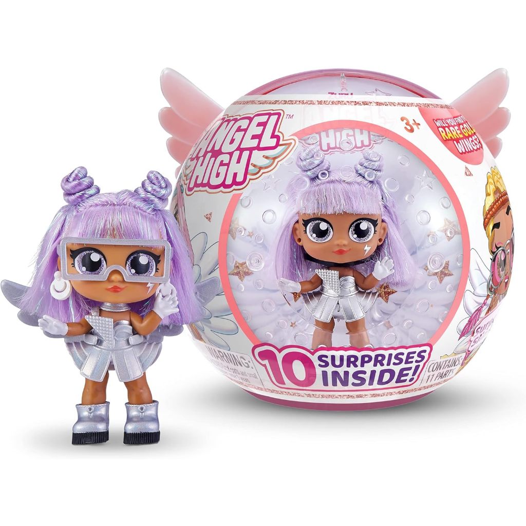Zuru Itty Bitty Prettys Angel High 10 Surprises Inside, 3+ Age Old