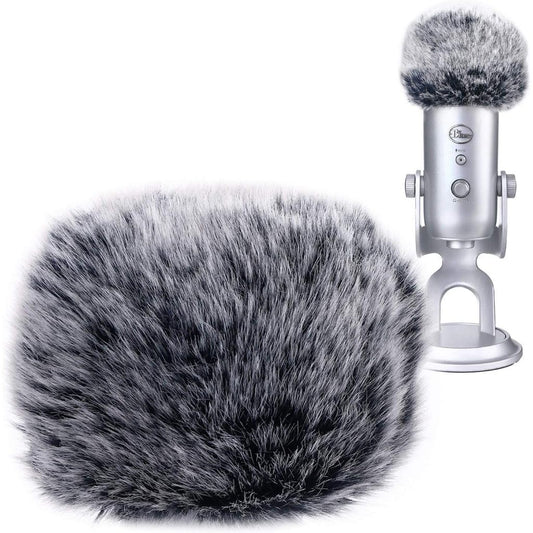 YouShares Yeti Microphone USB Condenser Mic Windscreen Muff for Filtering Plosives and Hissing Noise