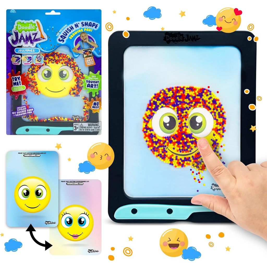 Sky Castle Doodle Jamz Jellypics The Original Squish N' Shape Drawing Pad Ages 3+