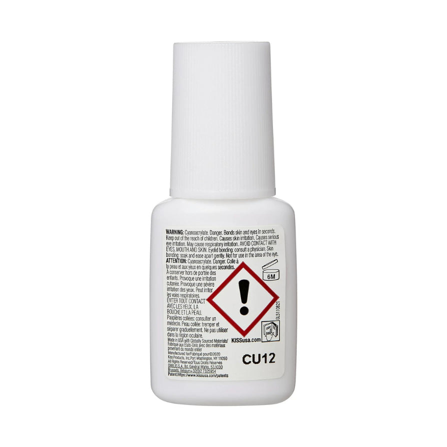 Kiss Bring Home the Salon Home PowerFlex Brush - On Nail Glue 0.17 Oz