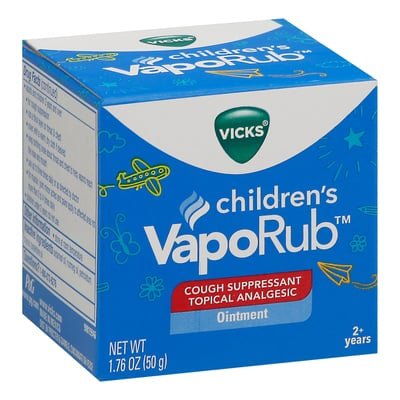 Vicks Children's VapoRub, Chest Rub Ointment 1.76 OZ (50 g)