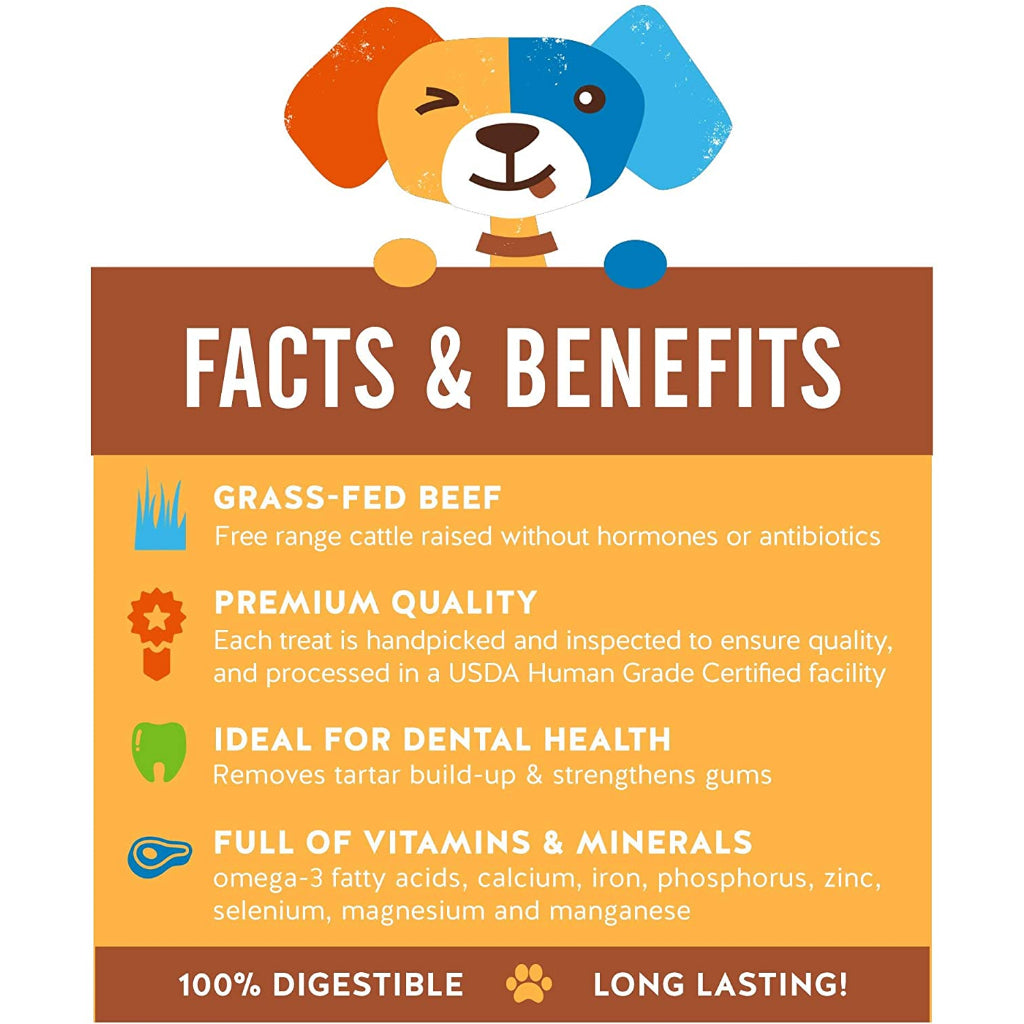 Jack & Pup 6" Marrow Bone, 2 Bones