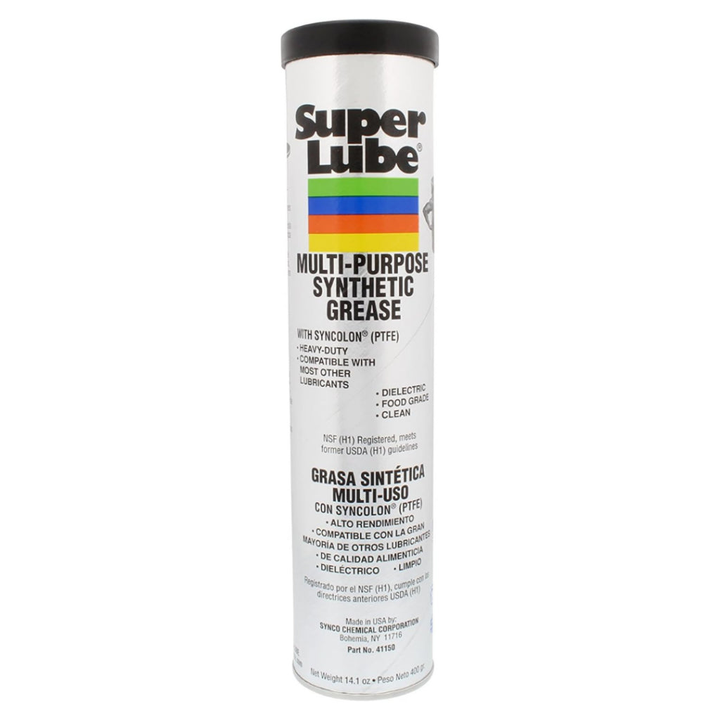 Super Lube Multi-Purpose Synthetic Grease with Syncolon - 14.1oz / 400g