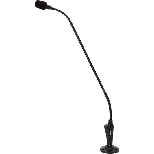 Shure CVG18-B/C Gooseneck Condenser Microphone, 18-Inch (Black)