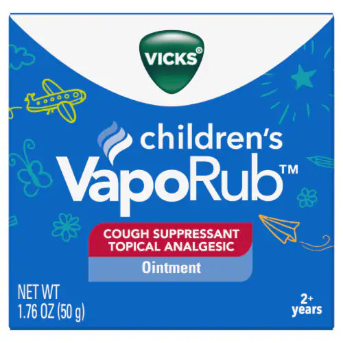 Vicks Children's VapoRub, Chest Rub Ointment 1.76 OZ (50 g)