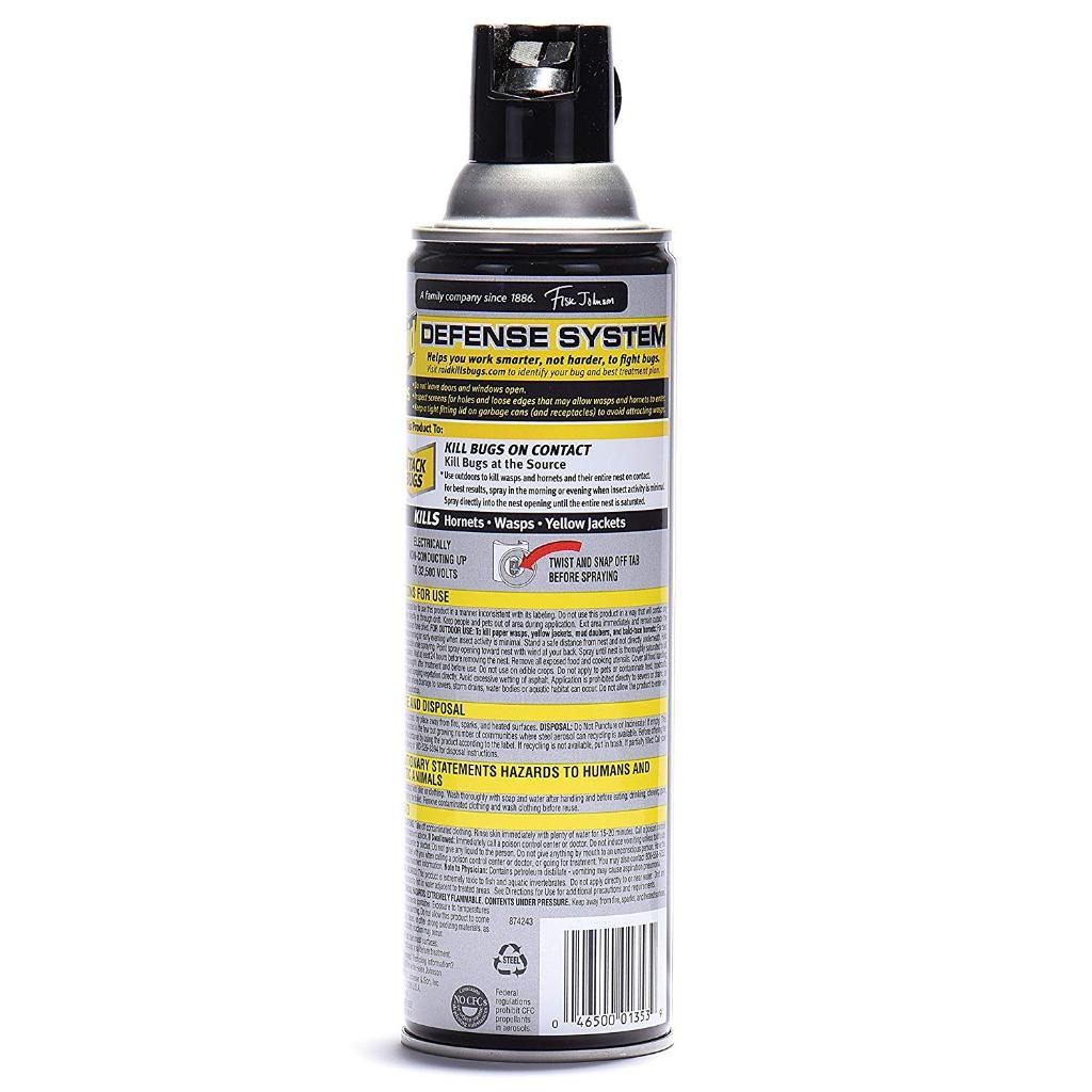 Raid Wasp & Hornet Killer Spray - 397g / 14oz