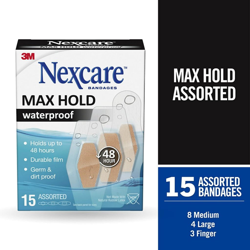 Nexcare Bandage Max Hold Waterproof