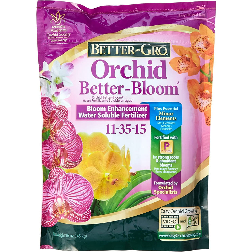 Better Gro Orchid Better Bloom Enhancement 11-35-15 16Oz / 0.45kg