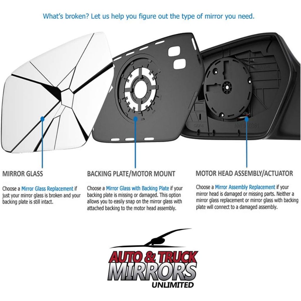 Burco Auto And Truck Mirrors Unlimited Automotive Mirror Glass Replacement