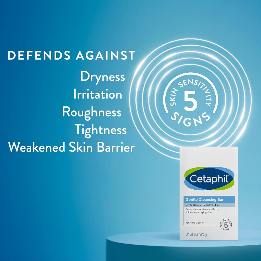 Cetaphil Gentle Cleansing Bar 4.5 oz