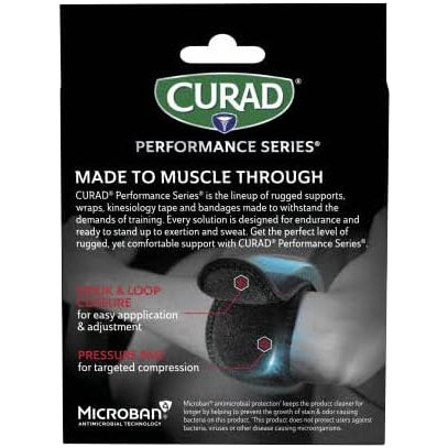 Curad Elbow Support Tennis Elbow Strap With Compression Pad - 1 Elbow Support