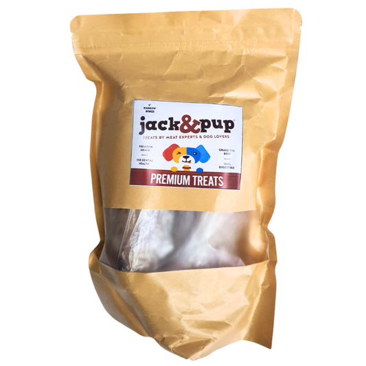 Jack & Pup 6" Marrow Bone, 2 Bones