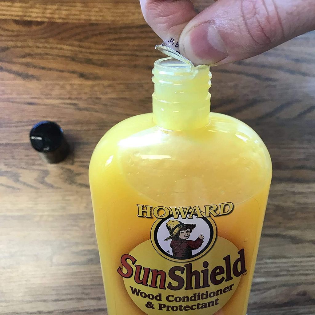 Howard SunShield Wood Conditioner & UV Proctectant Beeswax & Orange Oil - 16oz / 473ml