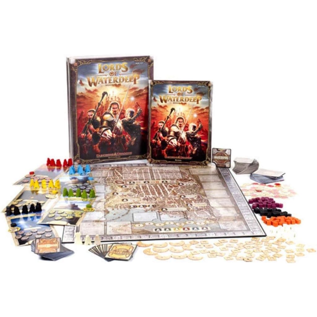 Dungeons & Dragons: Lords of Waterdeep Board Game Age 12+