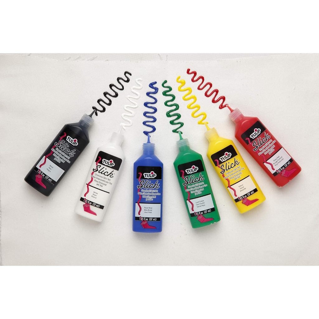 Tulip Neon Dimensional Fabric Paint 6 Pack, 1.25 fl oz / 37mL (Each)