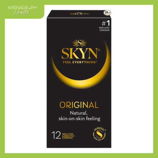 SKYN Non Latex Lubricated Condoms 12 Non-Latex Condoms