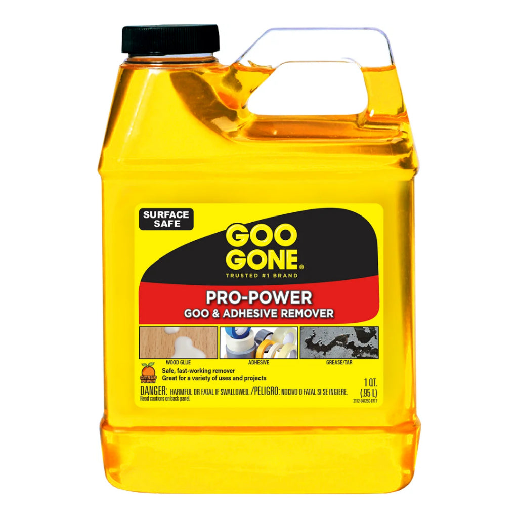 Goo Gone Pro-Power Goo & Adhesive Remover, 1 qt / .95 L