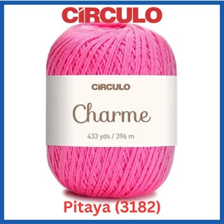 Circulo Yarns CHARME 100% Brazilian Virgin Cotton Yarn 433 yds / 396 m