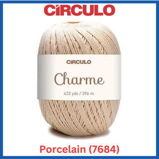 Circulo Yarns CHARME 100% Brazilian Virgin Cotton Yarn 433 yds / 396 m