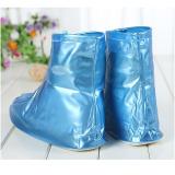 Rain Shoe Cover Blue (Medium Size 36-37 / 26.5cm)