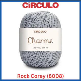 Circulo Yarns CHARME 100% Brazilian Virgin Cotton Yarn 433 yds / 396 m