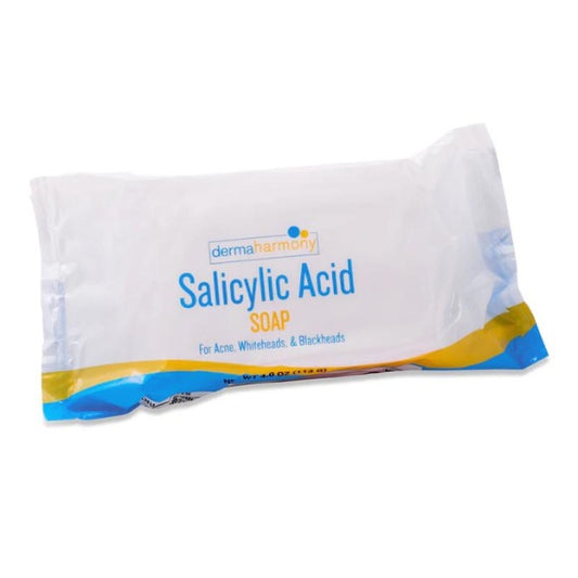 Dermaharmony Salicylic Acid Soap For Acne, Whiteheads & Blackheads 4 Oz (113g) 1 Count