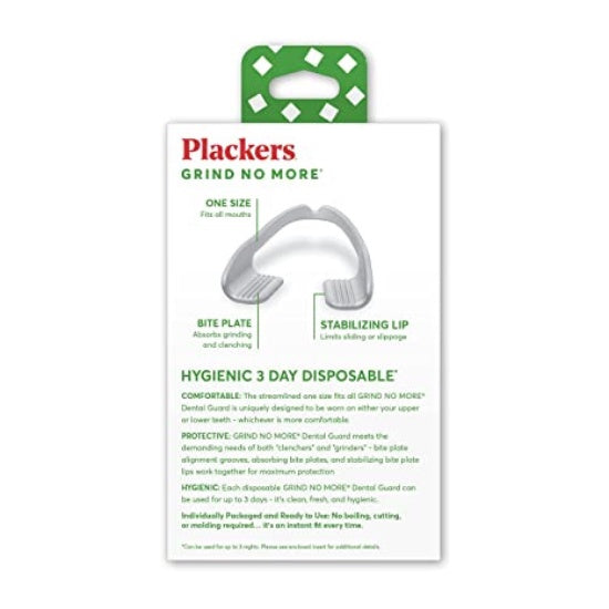 Plackers Disposable Dental Guards Protect Your Teeth  16 Count