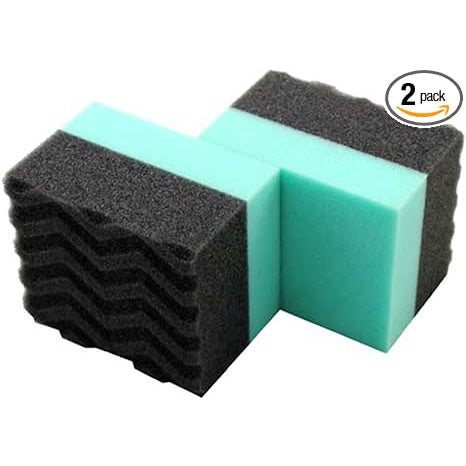 Chemical Guys Durafoam Contoured Large Tire Dressing Applicator Pads (Pack of 2)