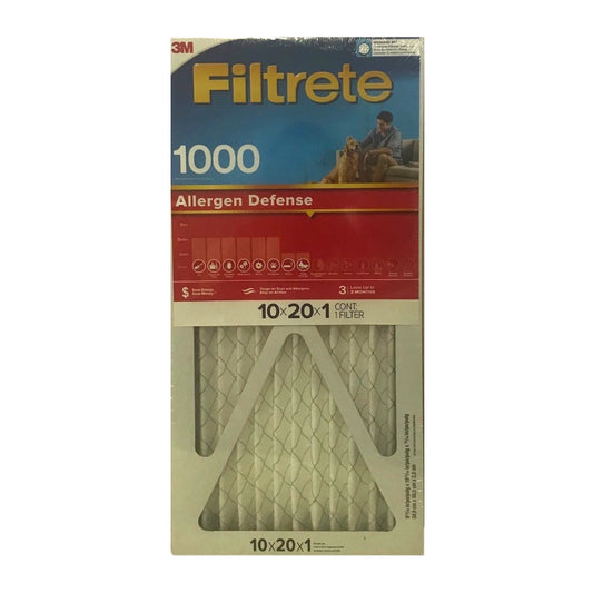 3M Filtrete 10 x 20 x 1 Electrostatic Air Cleaning Filter