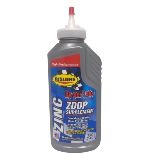 Rislone Hy-per Lube Zinc ZDDP Engine Oil Supplement Provides Superior Wear Protection 11 Oz