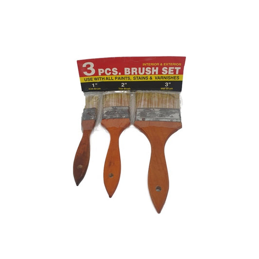 Polyester for Interior & Exterior 3 Piece Brush Set (60952)