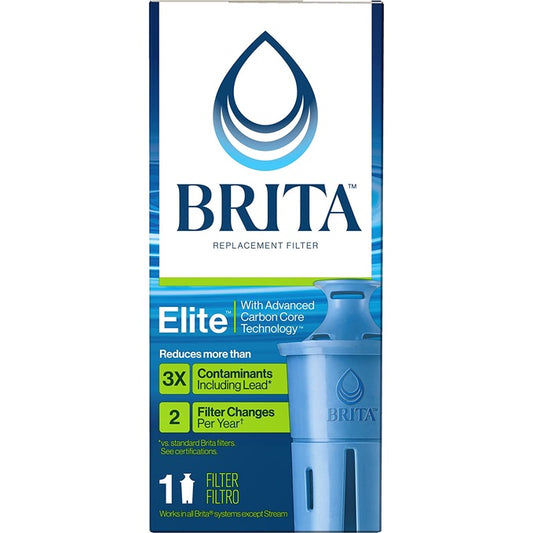 Brita Replacement Filter Elite With Advanced Carbon Core Technology 1 Filtro