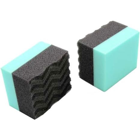 Chemical Guys Durafoam Contoured Large Tire Dressing Applicator Pads (Pack of 2)