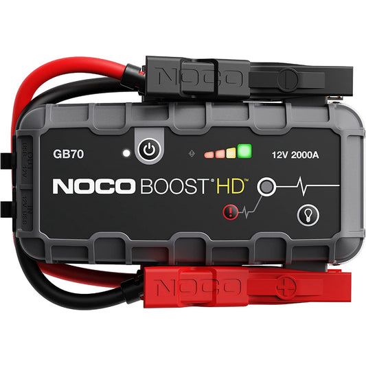 NOCO Boost HD GB70 Ultrasafe Jump Starter 12V 2000A 400 Lumen LED Flash LIght Jumper Cable 1 Ct