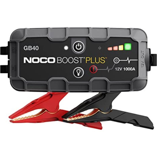 NOCO Boost Plus GB40 Ultra Safe Jump Starter 12V 1000A 100 Lumen LED Flash LIght Jumper Cable 1 Ct