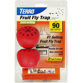 TERRO T2502 Fruit Fly Trap, 2 Count