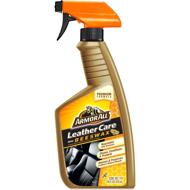 Armor All Leather Care With Beeswax Premium Formula 16 Fl Oz (473ml)