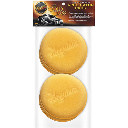 Meguiar ’ s Clear Coat Safe Applicator Pads Supreme Shine 4" (W0004) 4 Count
