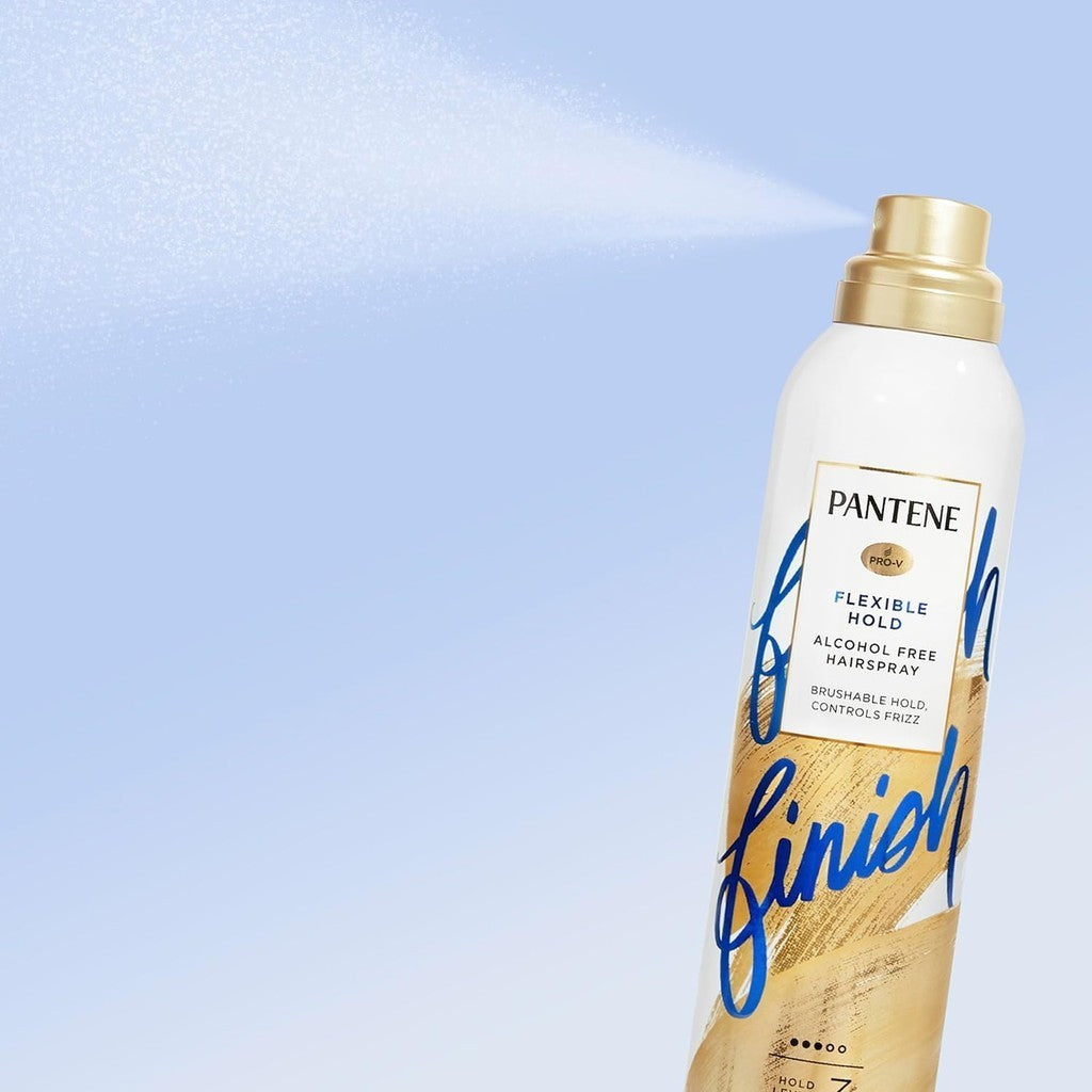 Pantene Flexible Hold Brushable Hold Control Frizz Hairspray Level 3 200g