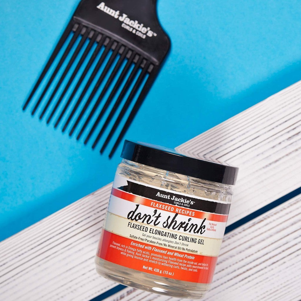 Aunt Jackie's Dont Shrink Flaxseed Elongating Curling Gel 426g (15 oz)