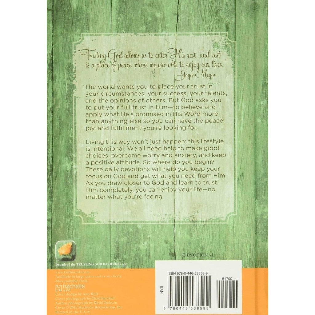 Trusting God Day by Day: 365 Daily Devotions By Joyce Meyer